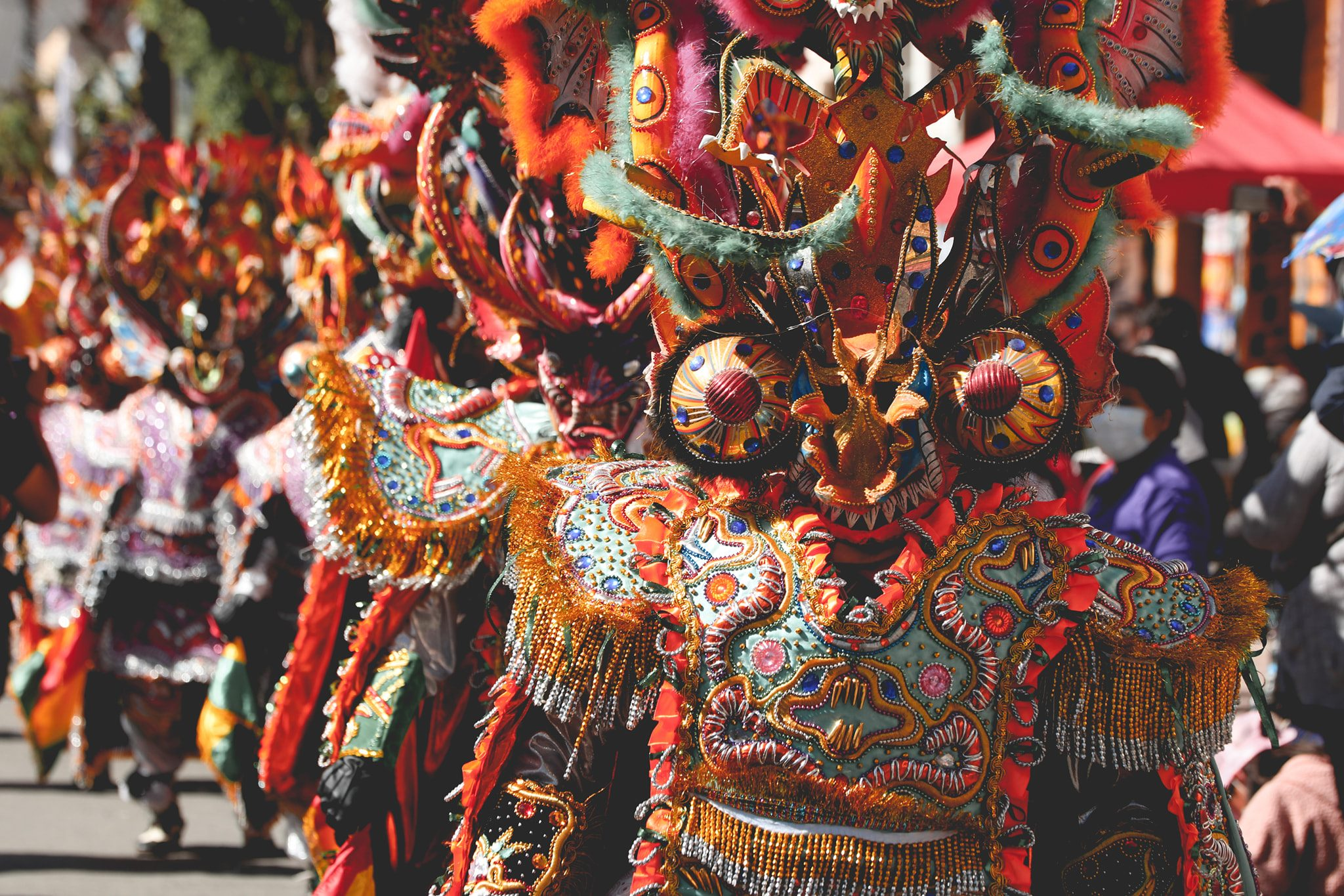 El carnaval de Oruro se presenta en Jujuy.