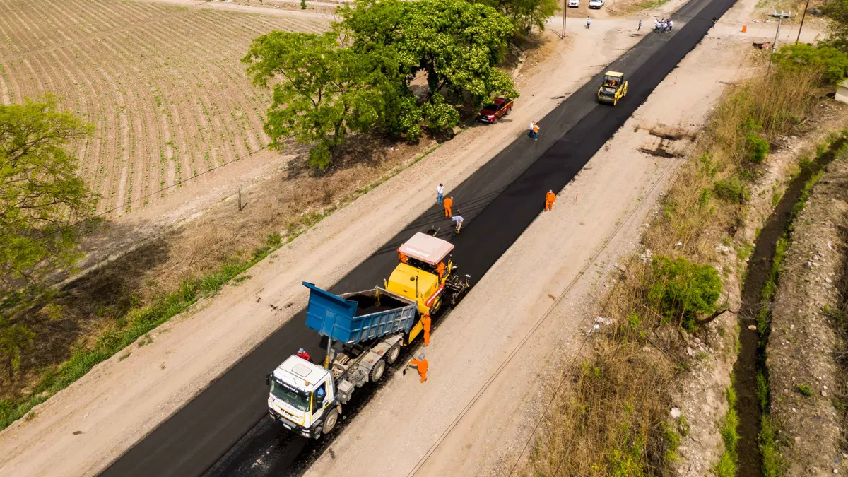Avanzan las obras en las rutas provinciales 42 y 43