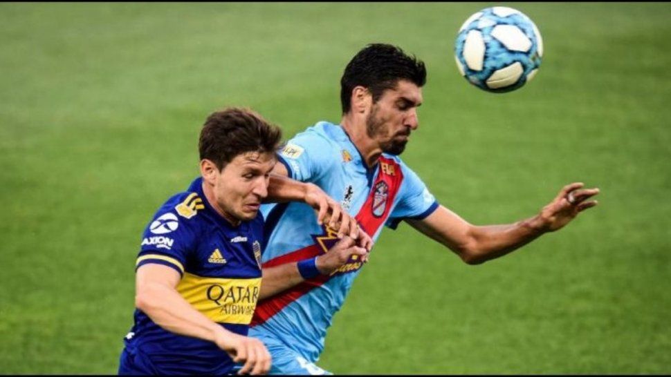 Boca y Arsenal empataron 1 a 1.