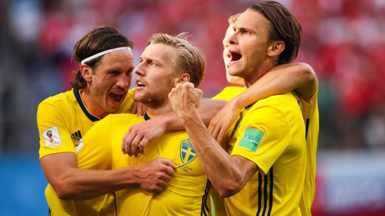 Suecia le ganó 1 a 0 a Suiza y se metió a cuartos de final