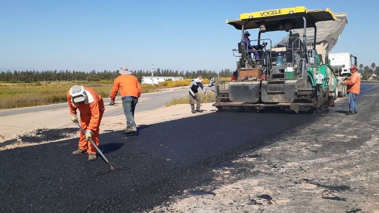 Repavimentación de rutas (Foto ilustrativa)