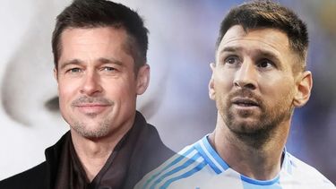 Las sorprendentes declaraciones de Brad Pitt sobre Lionel Messi. &nbsp;