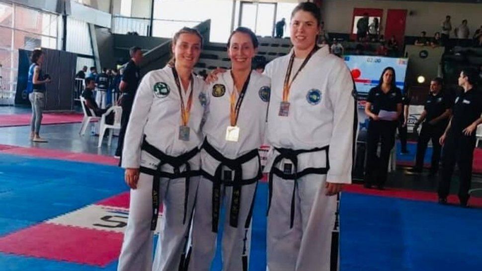 Savio y Pérez fueron campeones en el Nacional de Taekwon-Do ITF