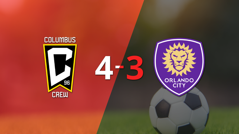 A Orlando City SC no le alcanzó con el doblete de Luis Muriel y cayó frente a Columbus Crew
