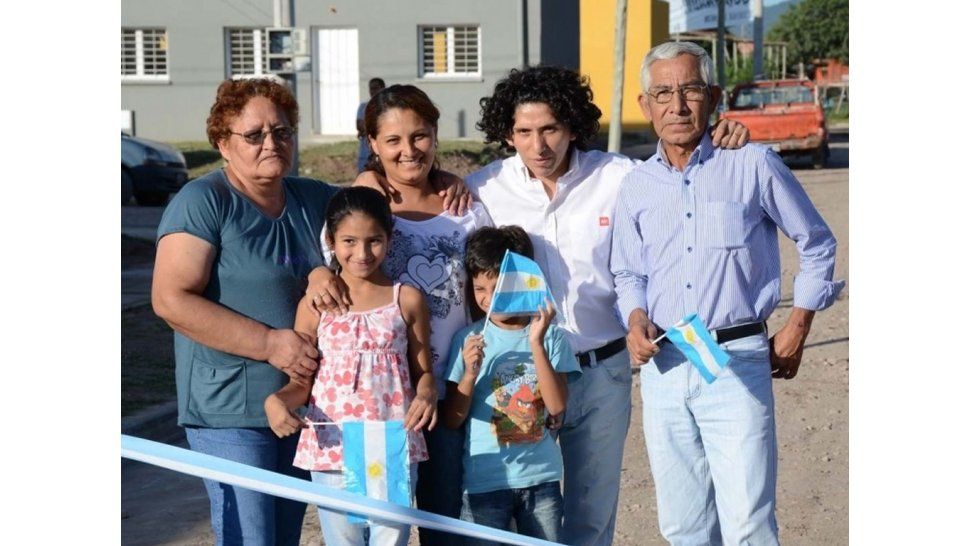 Familia beneficiada