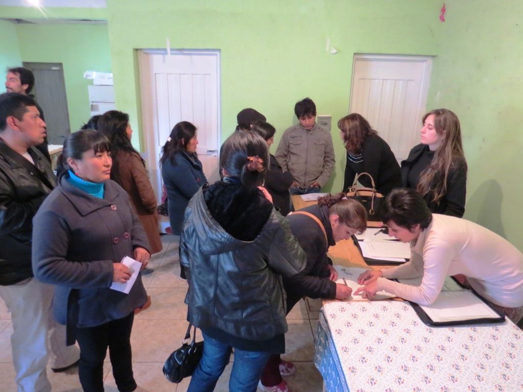 Entrega de escrituras