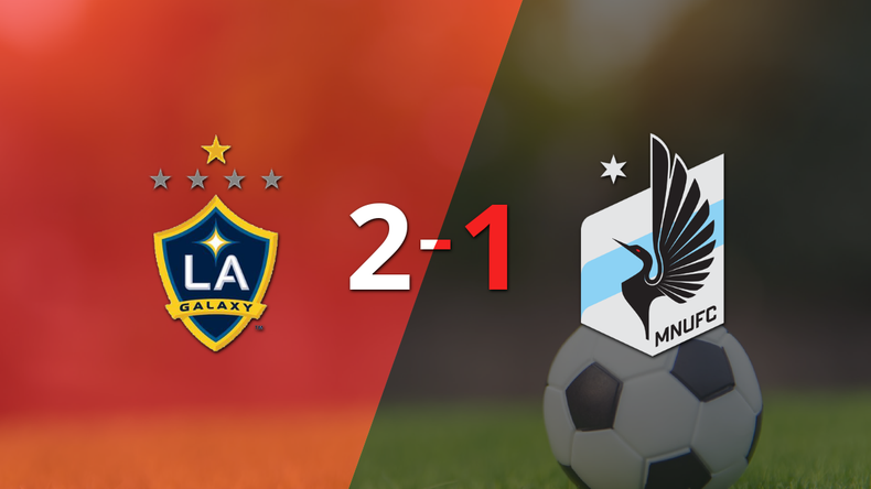 Doblete de Gabriel Pec guió el triunfo de LA Galaxy sobre Minnesota United