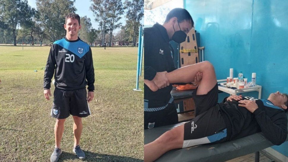 Mauricio Sperduti - Foto de prensa oficial de Gimnasia de Jujuy