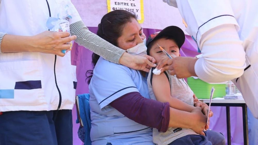 Vacunación en Jujuy por Sarampión, Rubeola, Paperas y Poliomielitis