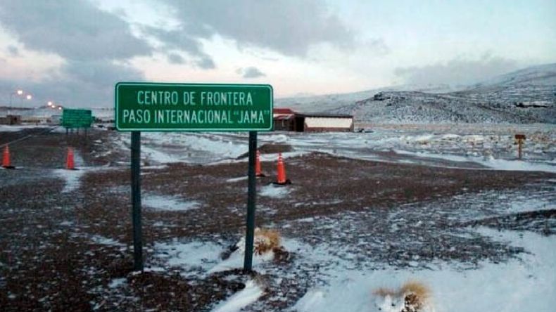 Estado de las rutas: El Paso de Jama se encuentra cerrado