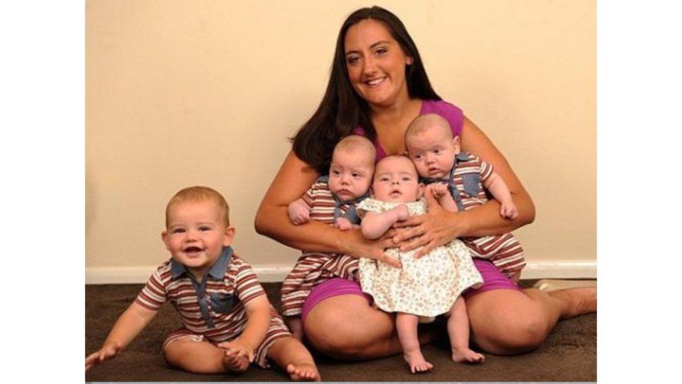 4 hijos en 9 meses