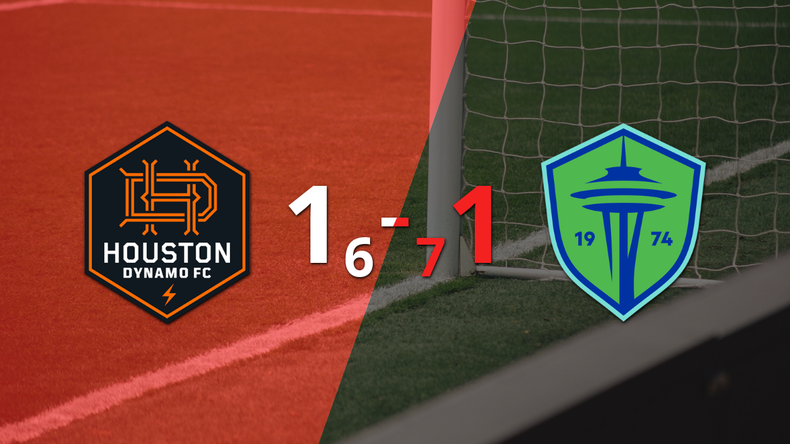 Seattle Sounders lo definió en las últimas instancias y derrotó en penales a Houston