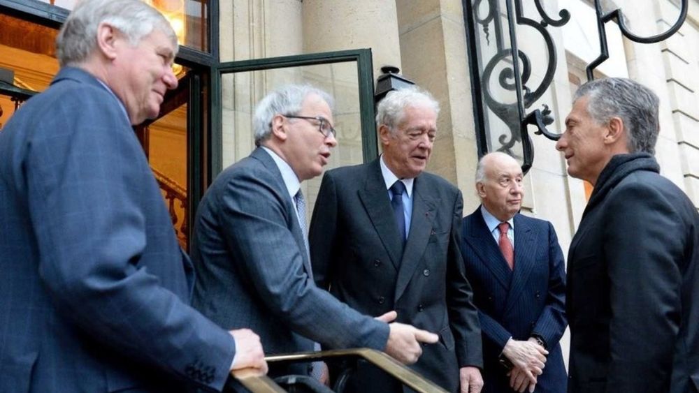 Macri se reunió con empresarios franceses antes de su encuentro con Macron