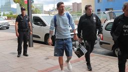 Messi y la mayoría del plantel argentino ya se encuentran en Bilbao para realizar el primer entrenamiento de cara a la Finalissima frente a Italia.