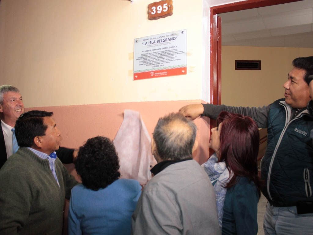 Inauguración en B° Belgrano
