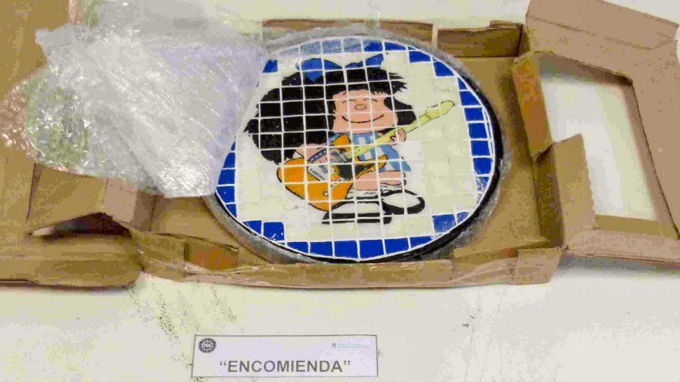 desarticularon una banda que traficaba drogas con la imagen de mafalda