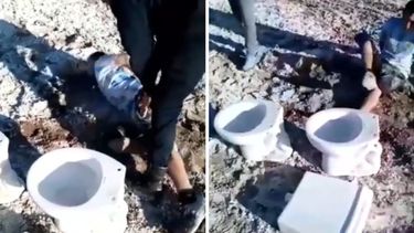 San Juan: salió a bailar, se emborrachó y se llevó los inodoros del boliche.