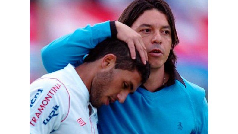 Viudez junto a Gallardo en Nacional