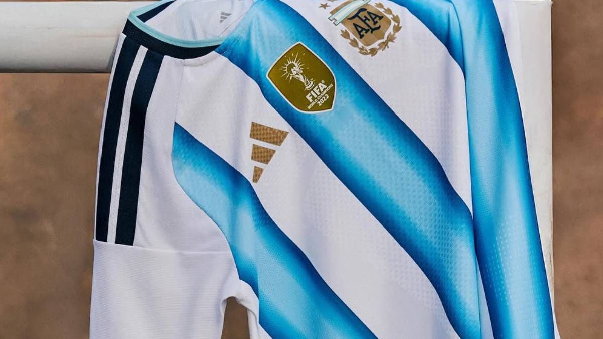 Así es la nueva camiseta de la Selección Argentina para el Mundial 2026 Así es la nueva camiseta de la Selección Argentina para el Mundial 2026