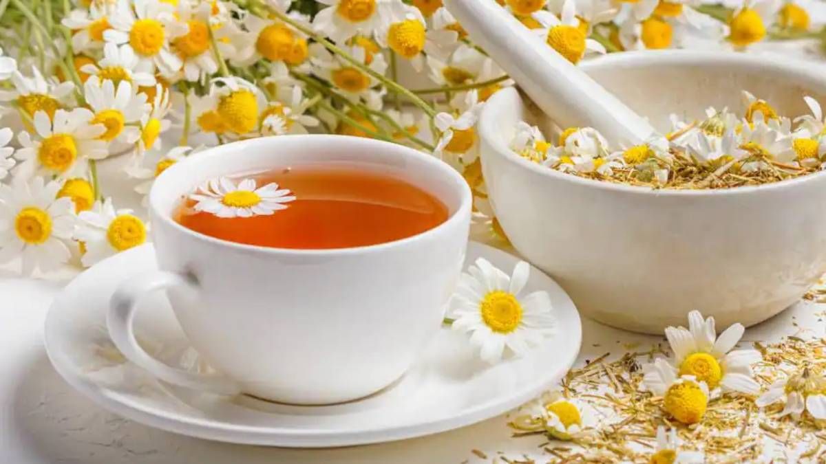 Beneficios del té de manzanilla
