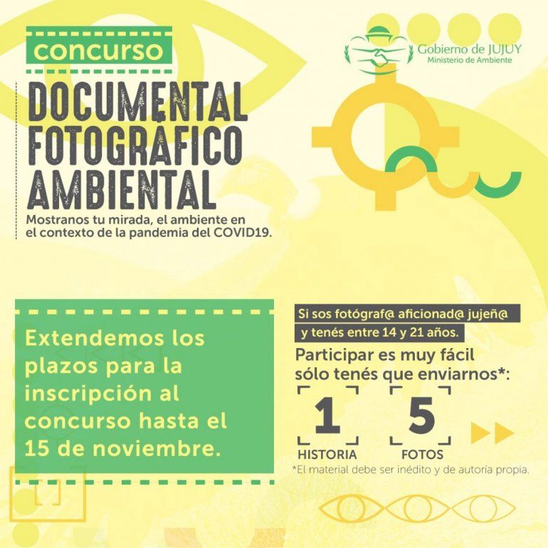 Concurso de fotograf&iacute;a ambiental.
