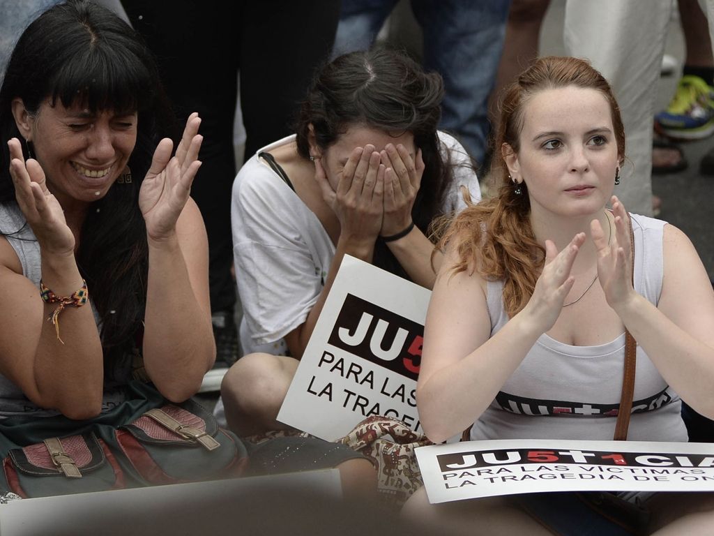 Conmovidos al escuchar las sentencias