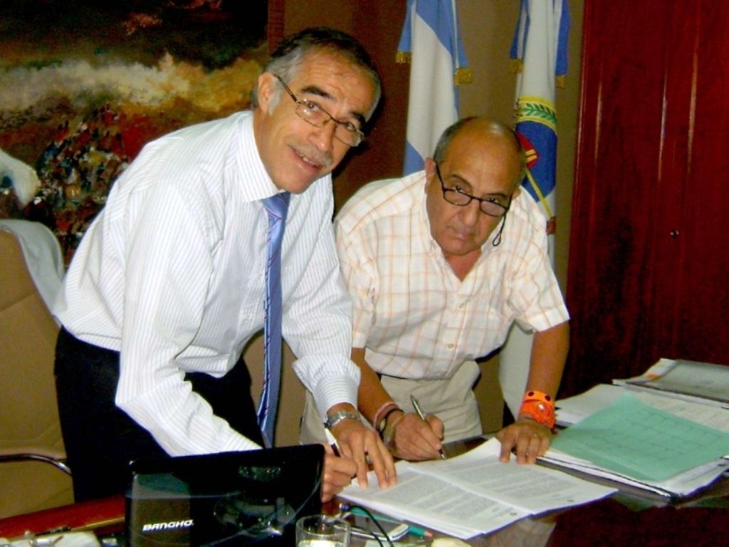 Firmaron convenio