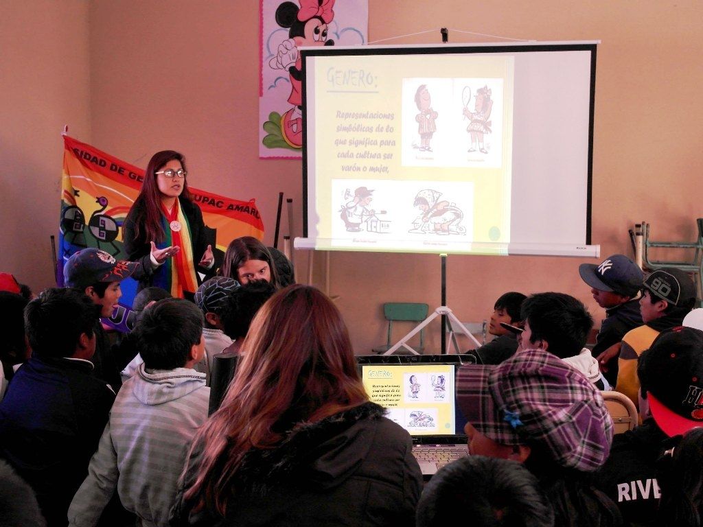 Taller en escuela norteña