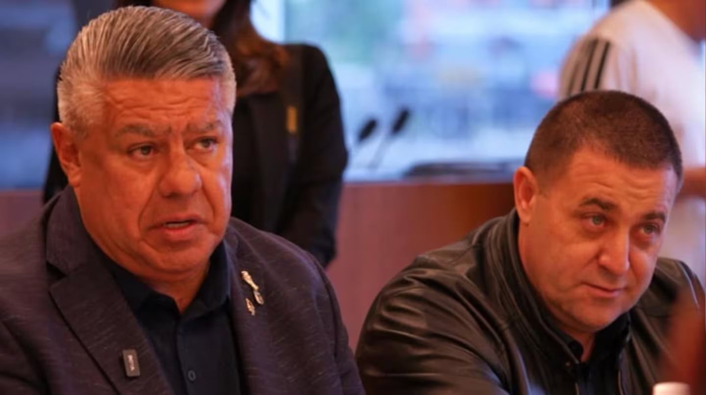 Tapia junto a su mano derecha Pablo Toviggino (Foto: IG@chiquitapia)