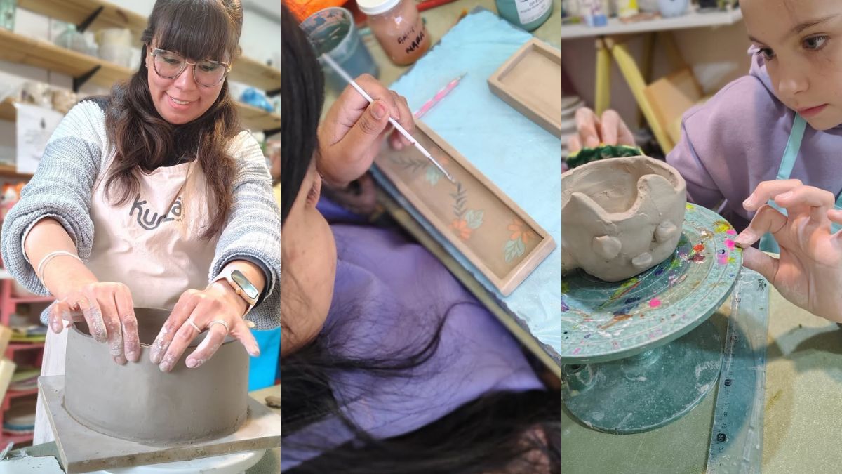 Fotos: clases de ceramica en Jujuy (IG)