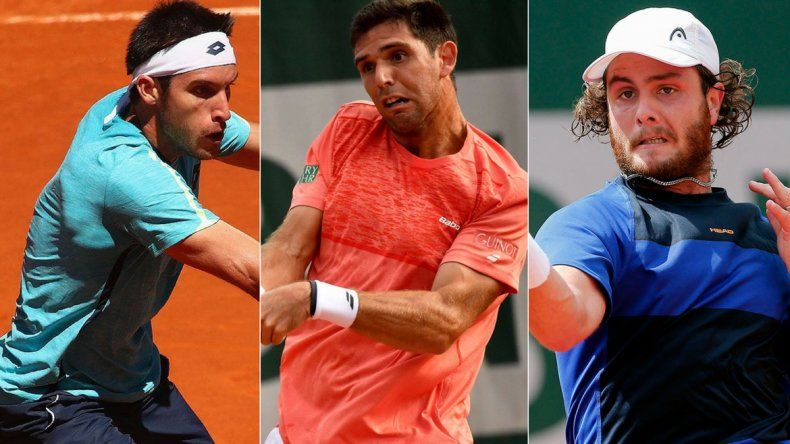 Tres argentinos perdieron y se despidieron de Roland Garros