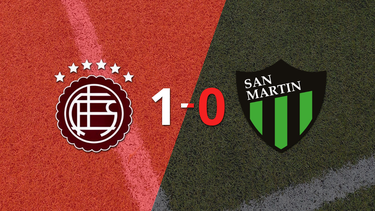 Lanús derrotó 1-0 a San Martín (SJ)