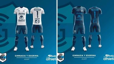 Athletic, la nueva marca cordobesa que vestirá a Gimnasia de Jujuy.