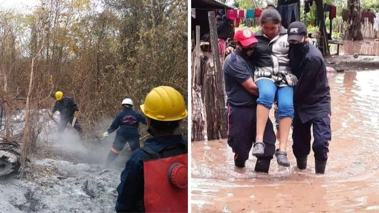 Día del Bombero: la historia del cuartel de Caimancito.