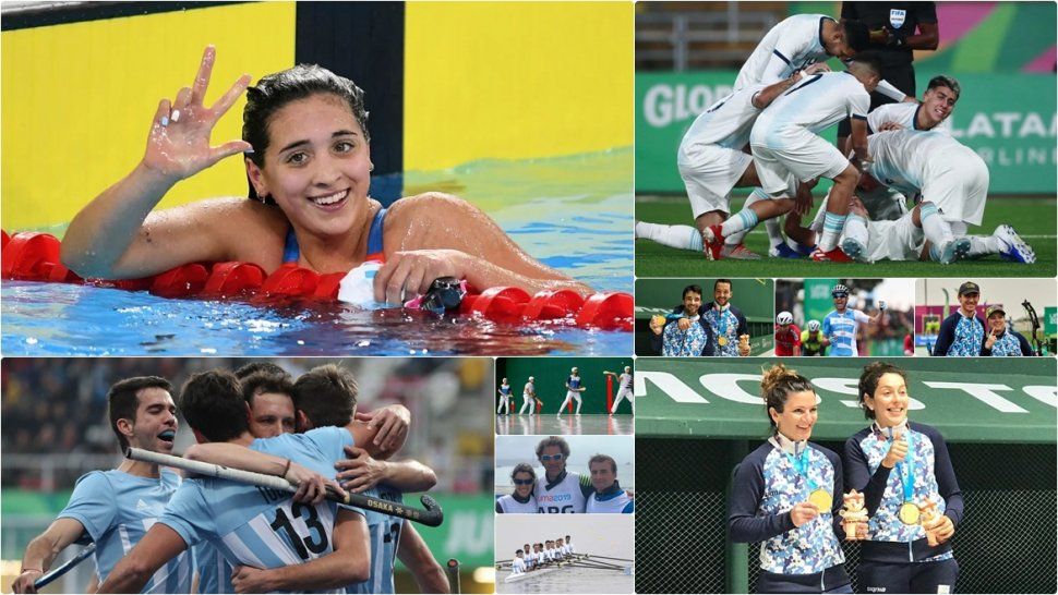¡Sábado históricos! Argentina sumó 10 medallas de oro en un día