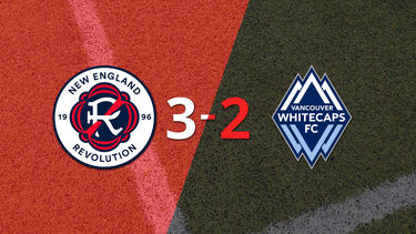 El doblete de Ryan Gauld no fue suficiente y Vancouver Whitecaps FC cayó ante New England Revolution