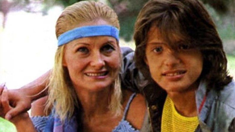 Luis Miguel y su madre
