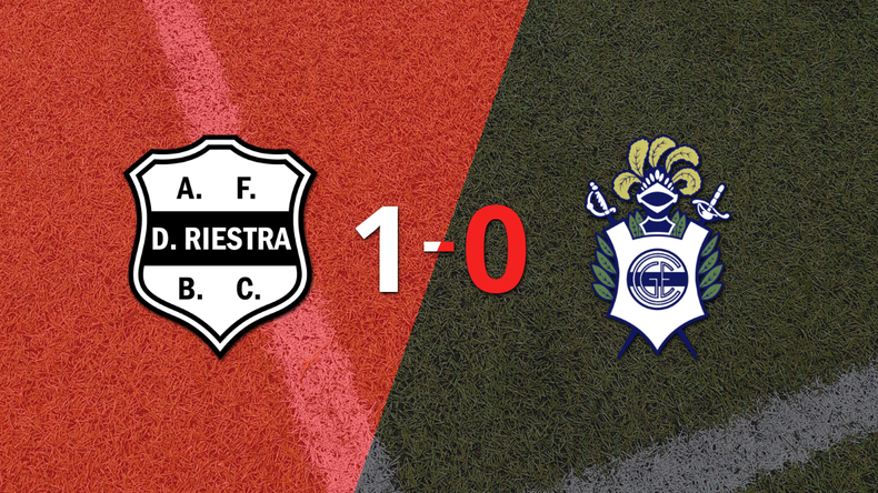 Dep. Riestra derrotó 1-0 a Gimnasia