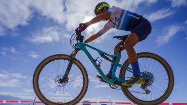 Agustina Apaza compite en Brasil (Archivo)