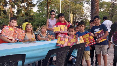 Todo Jujuy | Intercambio de figuritas del Mundial de Qatar 2022. (Fotos: Municipalidad de San Pedro de Jujuy)