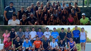 Los seleccionados de hockey que representarán a Jujuy.