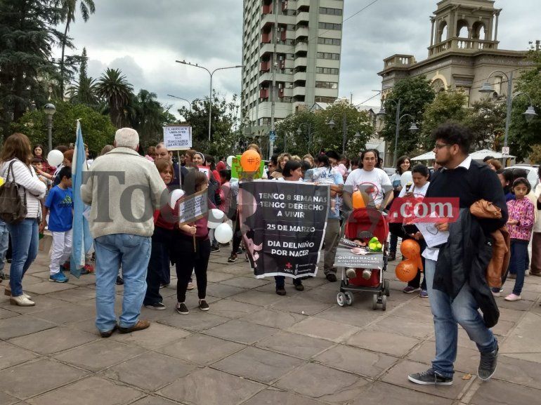 Marcha contra el aborto