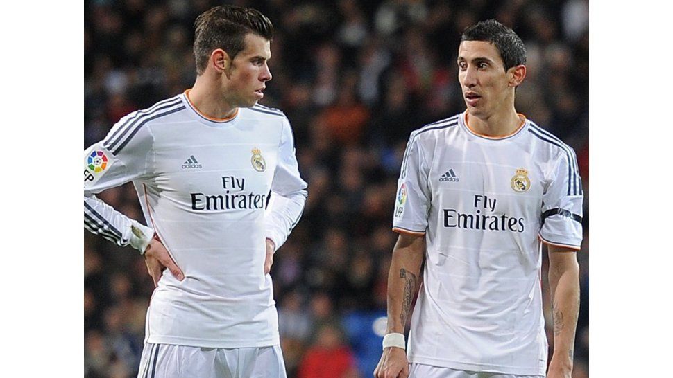 Bale junto a Di María