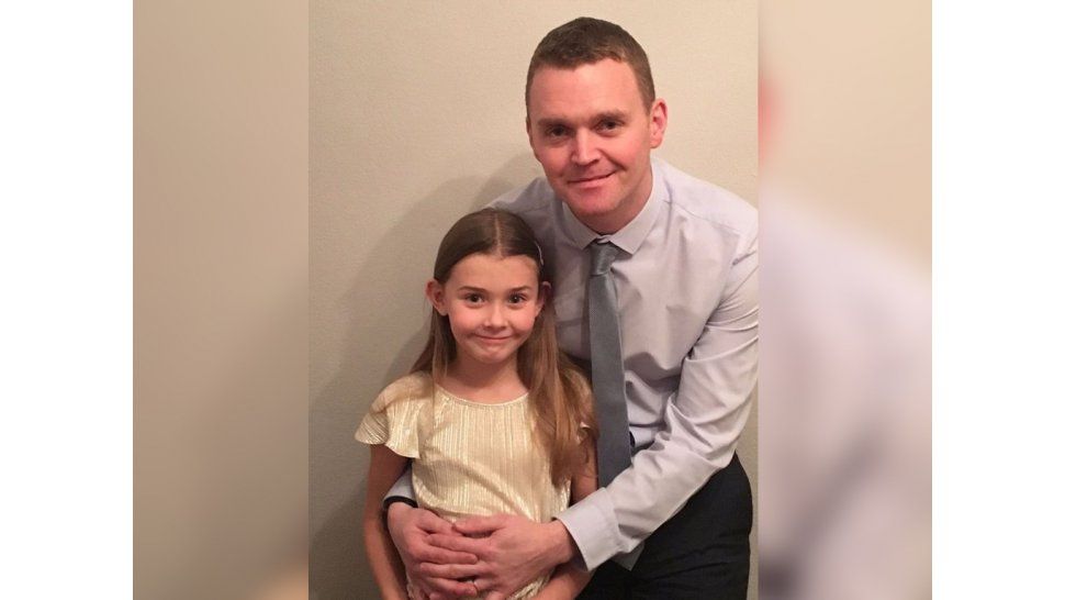 Niña y su papá