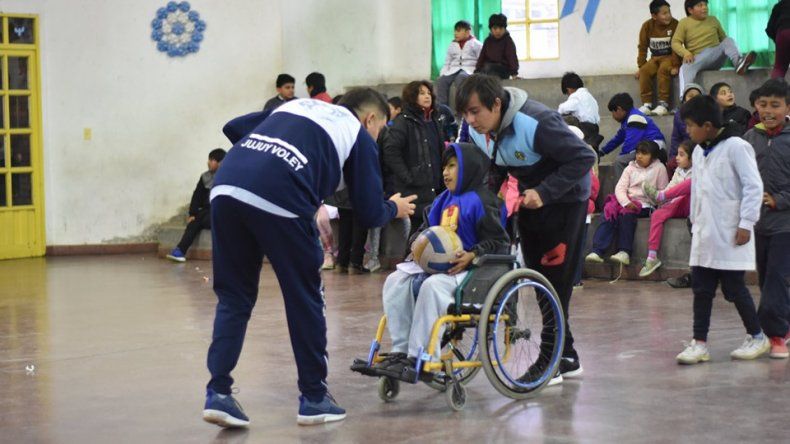 Exitosa clínica de Jujuy Vóley en Alto Comedero