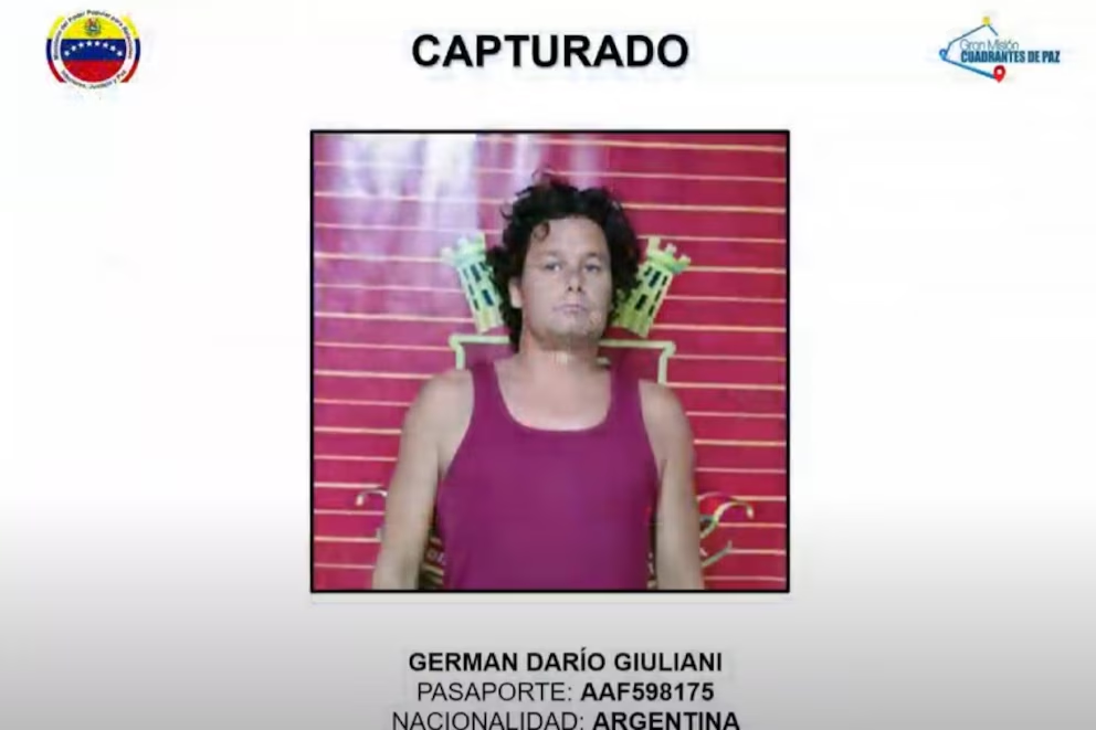 Otro detenido de nacionalidad argentina.