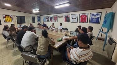 Reunión en la Liga Jujeña de Fútbol.