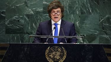 Javier Milei en la ONU