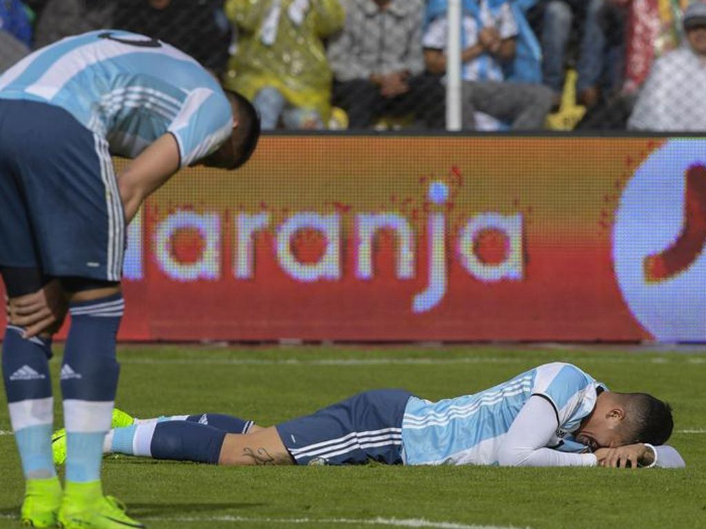 Derrota y preocupación