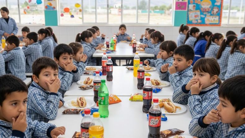 El pancho es una comida muy elegida por los niños (Imagen creada con IA)